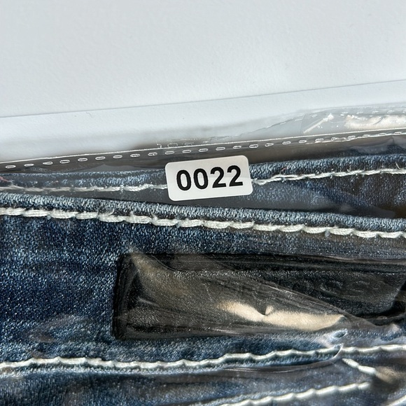 Vigoss Jeans Women's 5 Blue Fit Bootcut Classic Fit Denim Embroidered Casual - Picture 11 of 11